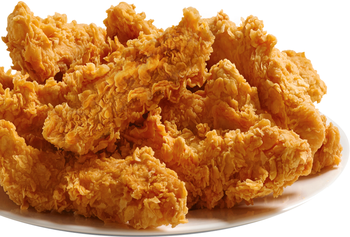 A Plate of Fried Chicken 